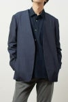 FORMME(フォーム) ノーカラージャケット(ウールギャバ) PM20AWJK102 -2