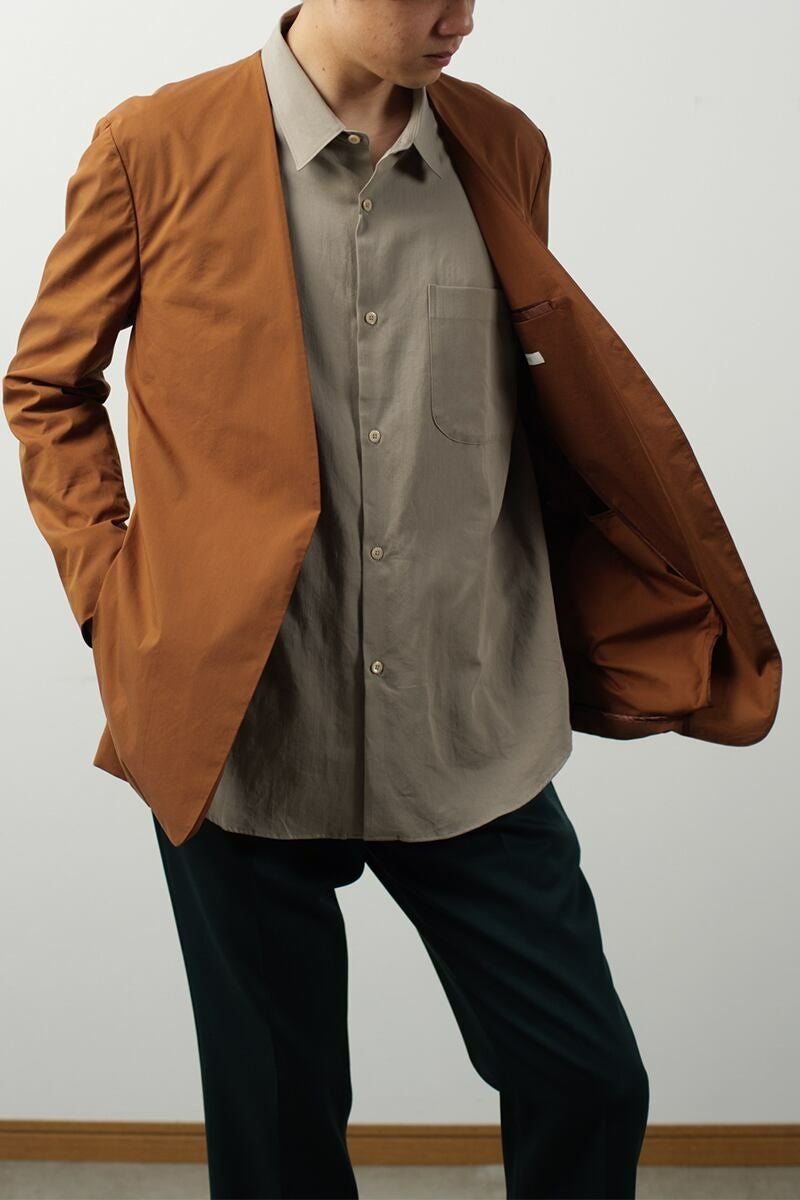 FORMME(フォーム) ノーカラージャケット(コットンポリ) PM20AWJK101 -6