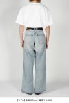 SUGARHILL(シュガーヒル)Faded Modern Denim Western Wide Trousers フェードモダンデニムウエスタンワイドトラウザーズ 23AWPT08 -5
