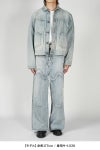SUGARHILL(シュガーヒル)Faded Modern Denim Western Wide Trousers フェードモダンデニムウエスタンワイドトラウザーズ 23AWPT08 -6