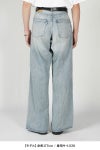 SUGARHILL(シュガーヒル)Faded Modern Denim Western Wide Trousers フェードモダンデニムウエスタンワイドトラウザーズ 23AWPT08 -9