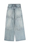 SUGARHILL(シュガーヒル)Faded Modern Denim Western Wide Trousers フェードモダンデニムウエスタンワイドトラウザーズ 23AWPT08 -10