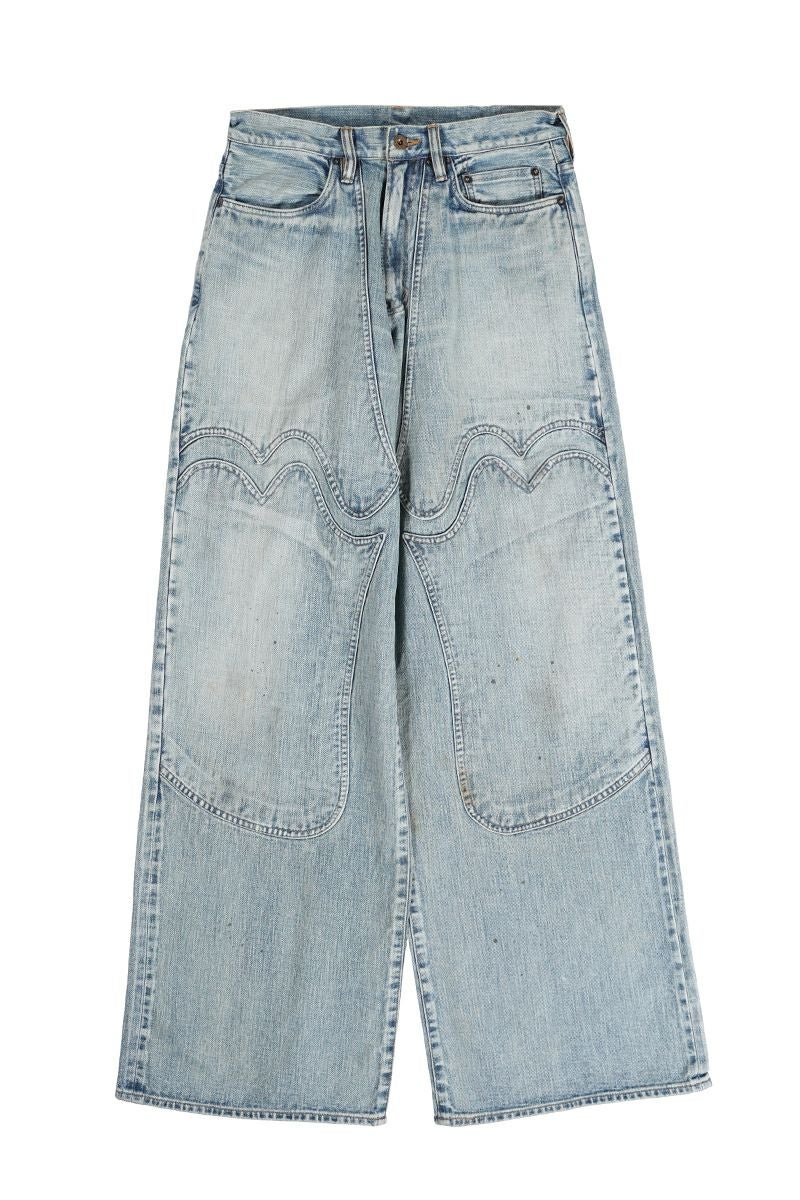 SUGARHILL(シュガーヒル)Faded Modern Denim Western Wide Trousers フェードモダンデニムウエスタンワイドトラウザーズ 23AWPT08 -10