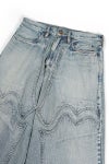 SUGARHILL(シュガーヒル)Faded Modern Denim Western Wide Trousers フェードモダンデニムウエスタンワイドトラウザーズ 23AWPT08 -12