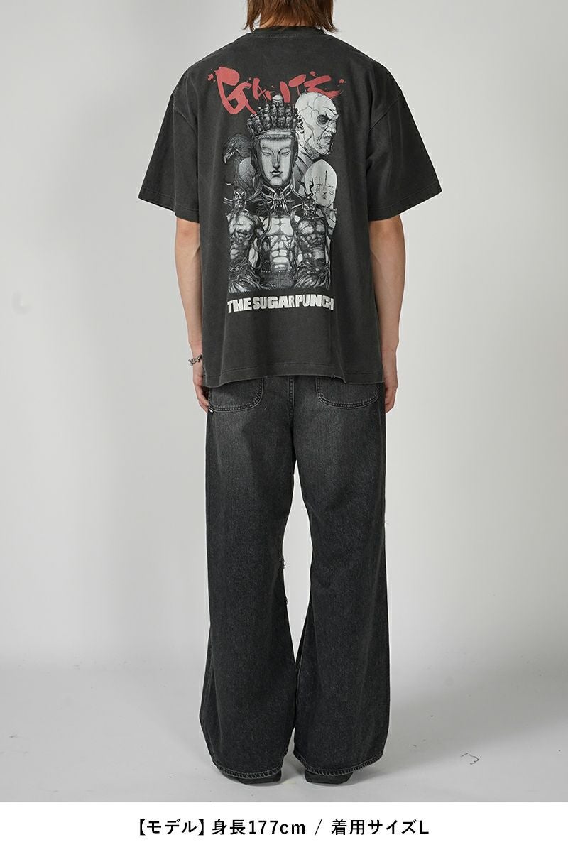 THE SUGAR PUNCH(シュガーパンチ)GANTZ S/S T-Shirt GANTZカタストロフィー 半袖Tシャツ TGAM24SM013 -5
