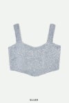 NOUNLESS(ナウンレス)GLITTER KNIT BUSTIER グリッターニットビスチェ 112410130240 -10