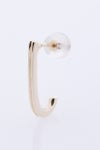 Hirotaka(ヒロタカ)Gossamer Inner Hook M Pierced Earring ゴッサマーインナーフックピアス - Yellow Gold
