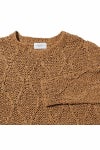 UNUSED(アンユーズド)Gourd Pattern Hand-Knitted Crewneck Sweater ゴードパターンハンドニットクルーネックセーター US2336 -3