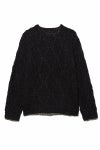 UNUSED(アンユーズド)Gourd Pattern Hand-Knitted Crewneck Sweater ゴードパターンハンドニットクルーネックセーター US2336 -10