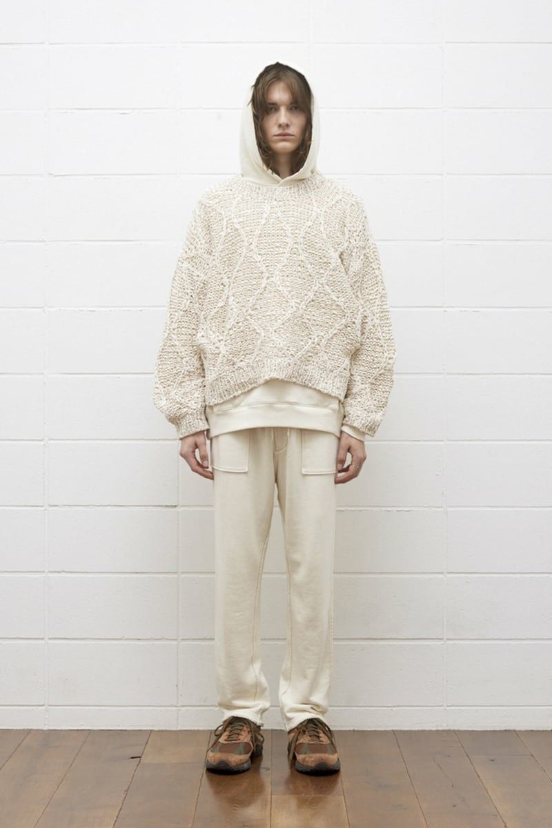 UNUSED(アンユーズド)Gourd Pattern Hand-Knitted Crewneck Sweater ゴードパターンハンドニットクルーネックセーター US2336 -13