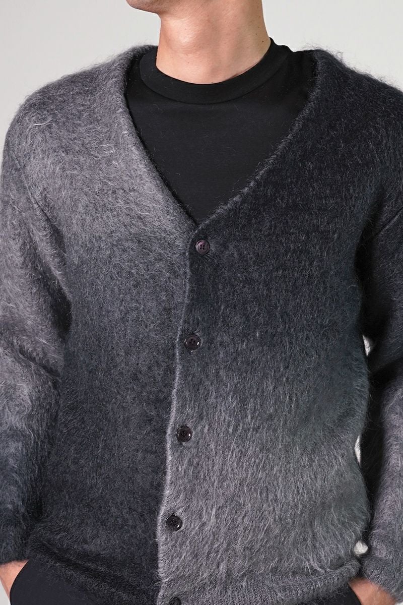 UNUSED(アンユーズド)Gradation mohair cardigan グラデーションモヘアカーディガン US2376 -1