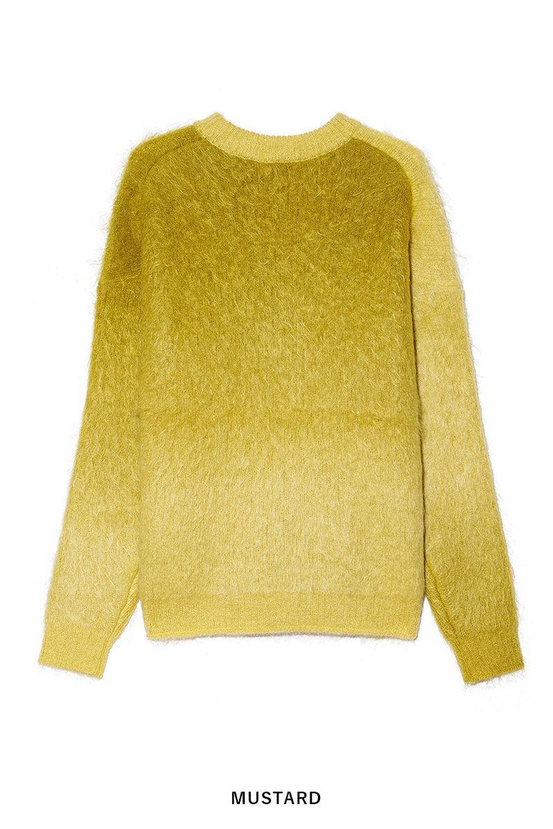 UNUSED(アンユーズド)Gradation mohair pullover グラデーションモヘアプルオーバー US2377 -17