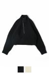 NTN(エヌティーエヌ)HALF ZIP-UP SWEATER 23-WFW007024