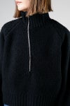 NTN(エヌティーエヌ)HALF ZIP-UP SWEATER 23-WFW007024 -1