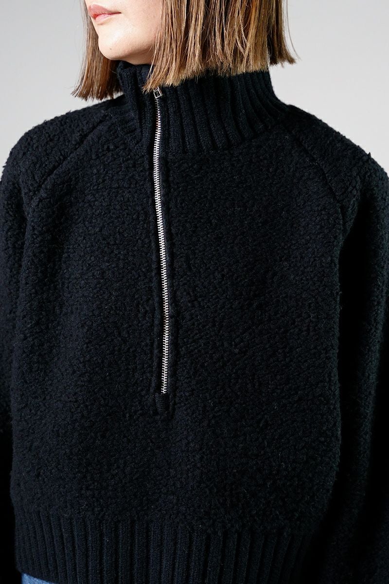 NTN(エヌティーエヌ)HALF ZIP-UP SWEATER 23-WFW007024 -1