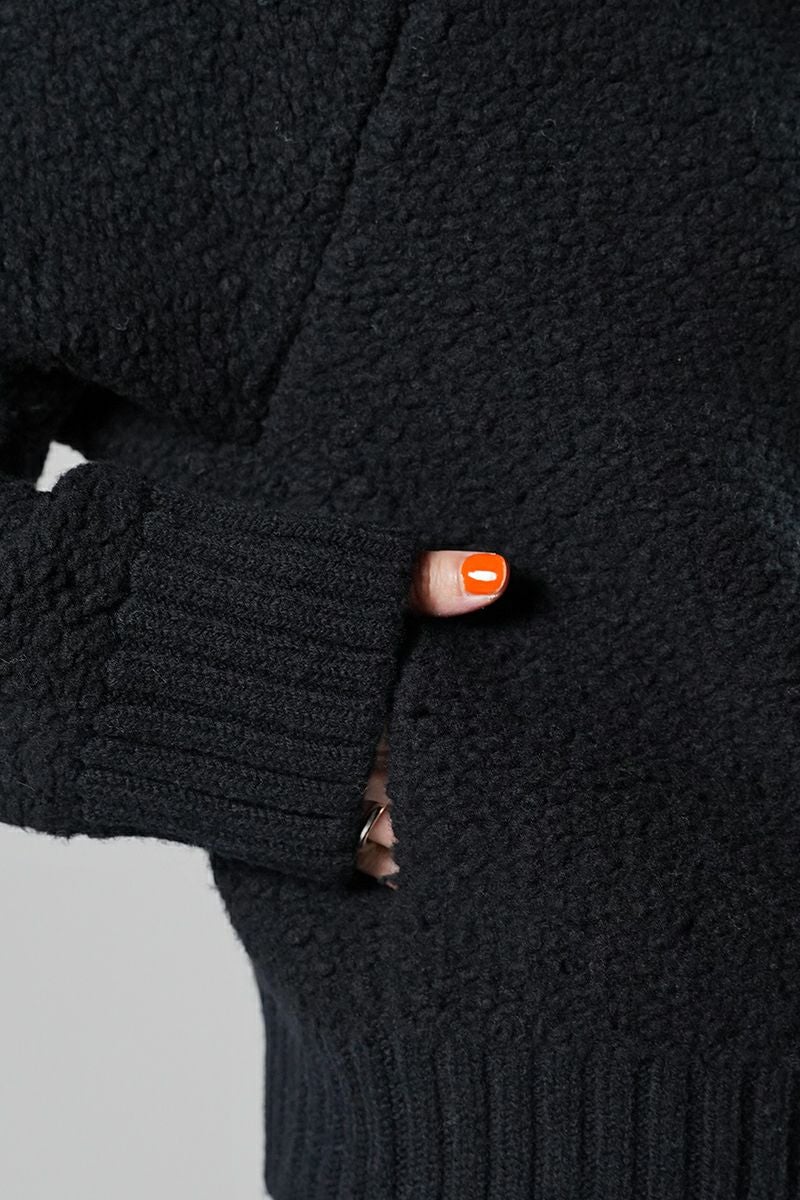 NTN(エヌティーエヌ)HALF ZIP-UP SWEATER 23-WFW007024 -4