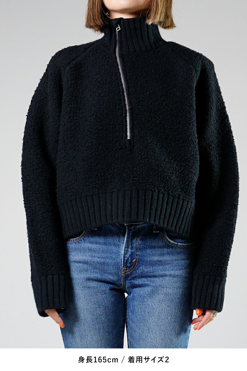 NTN STAND COLLAR PULLOVER サイズ2 NTN(エヌティーエヌ) | NTN(エヌティーエヌ)HALF ZIP-UP SWEATER 23