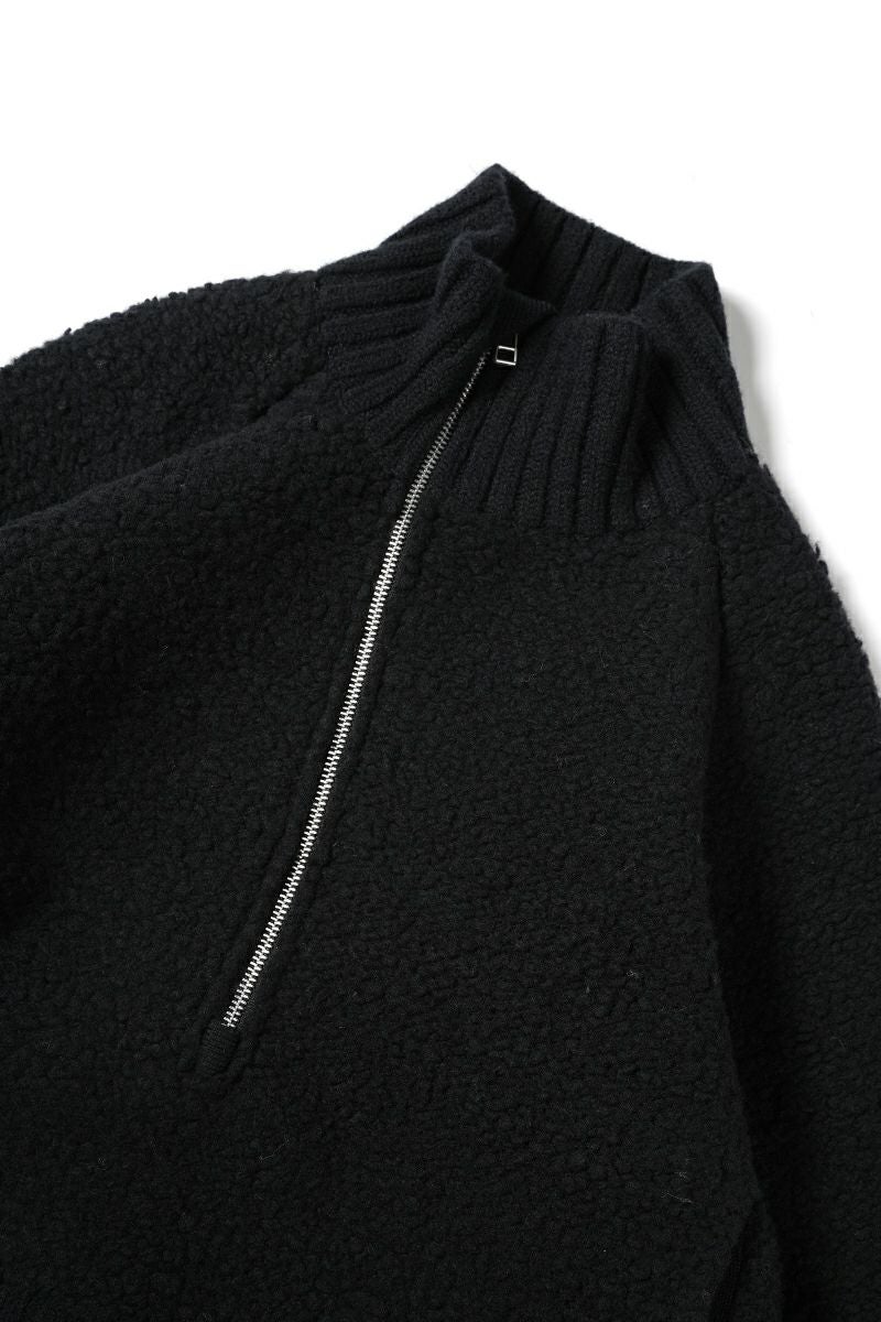 NTN(エヌティーエヌ)HALF ZIP-UP SWEATER 23-WFW007024 -12