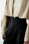 CLANE(クラネ)HIGH WAIST TAPERED PANTS ハイウエストテーパードパンツ 14110-7042 -4