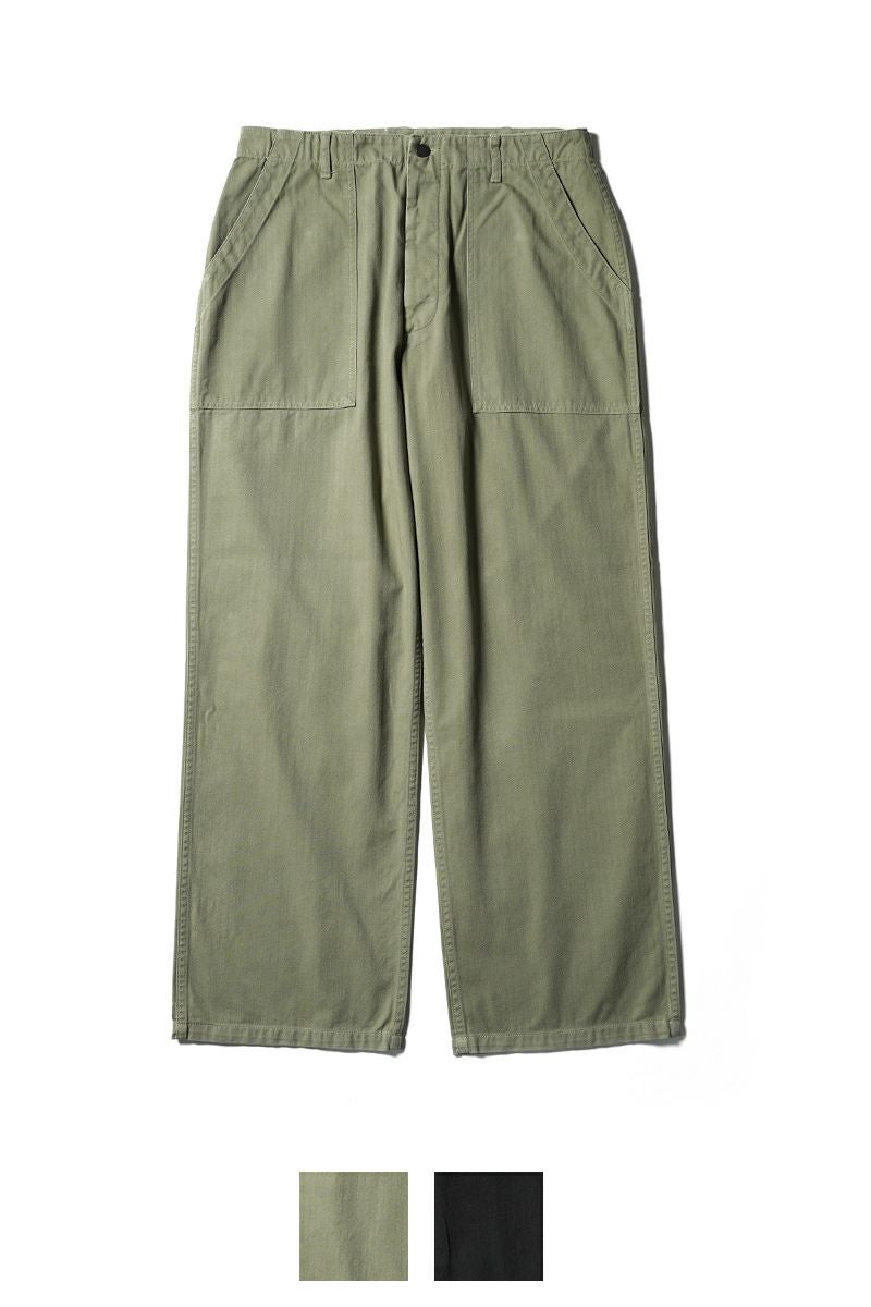 CIOTA (シオタ)Herringbone Baker Pants へリンボーン ベイカーパンツ PTLM-117