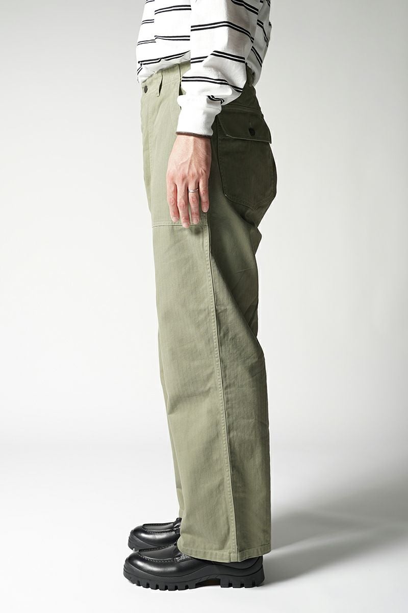 CIOTA (シオタ)Herringbone Baker Pants へリンボーン ベイカーパンツ PTLM-117 -5
