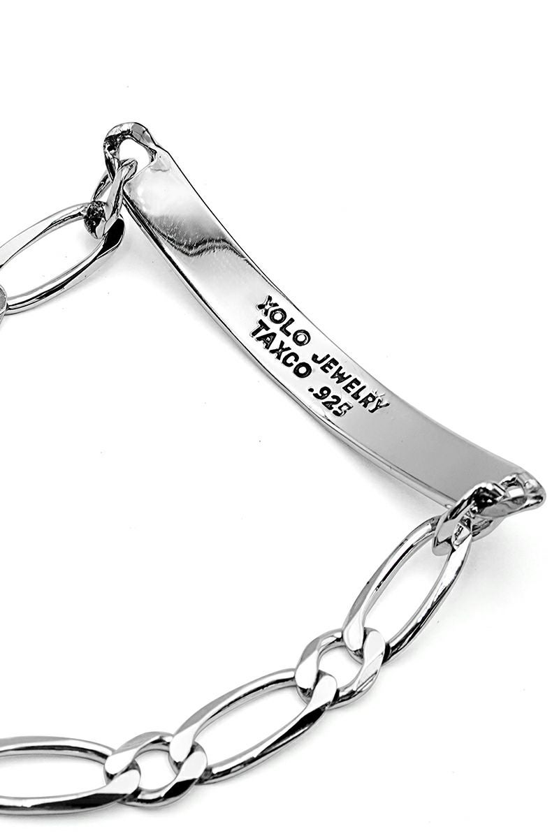 XOLO(ショロ)ID Oval Mutual Link Bracelet 6mm ID オーバル ミューチャル リンク ブレスレット XOB039-19 -1