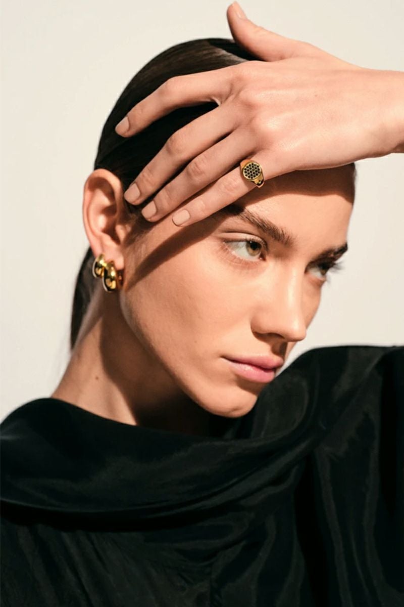 TOMWOOD(トムウッド)Ice Hoops Small Gold アイスフープス スモール ゴールド 100516 -4