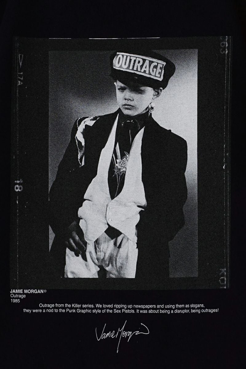 JANE SMITH(ジェーンスミス)JAMIE MORGAN OUTRAGE S/S T-SHIRT ジェイミー・モーガン アウトレイジ 半袖Tシャツ 23WCT-#958S -2