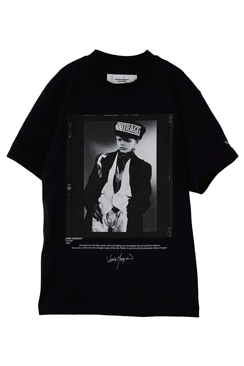 JANE SMITH(ジェーンスミス)JAMIE MORGAN OUTRAGE S/S T-SHIRT ジェイミー・モーガン アウトレイジ 半袖Tシャツ 23WCT-#958S -4