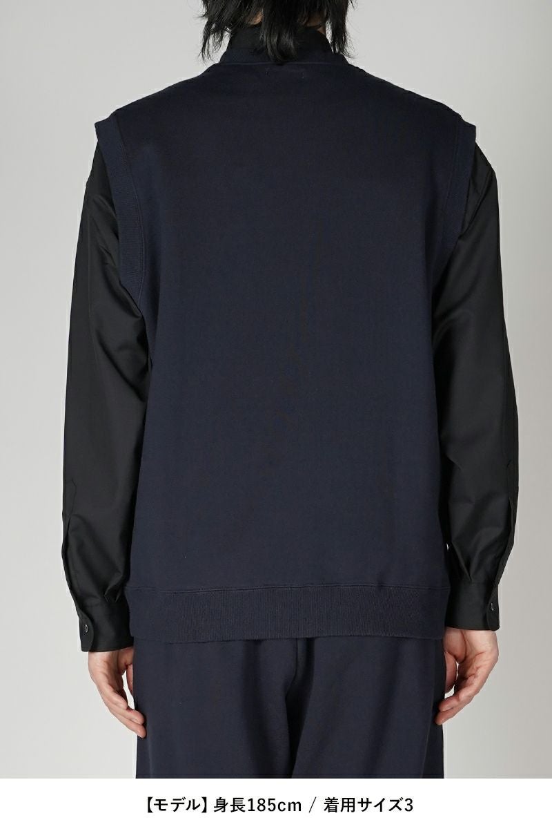 UNIVERSAL PRODUCTS.(ユニバーサルプロダクツ)JUMBERCA SWEAT VEST ジャンベルカスウェットベスト 241-60101 -10