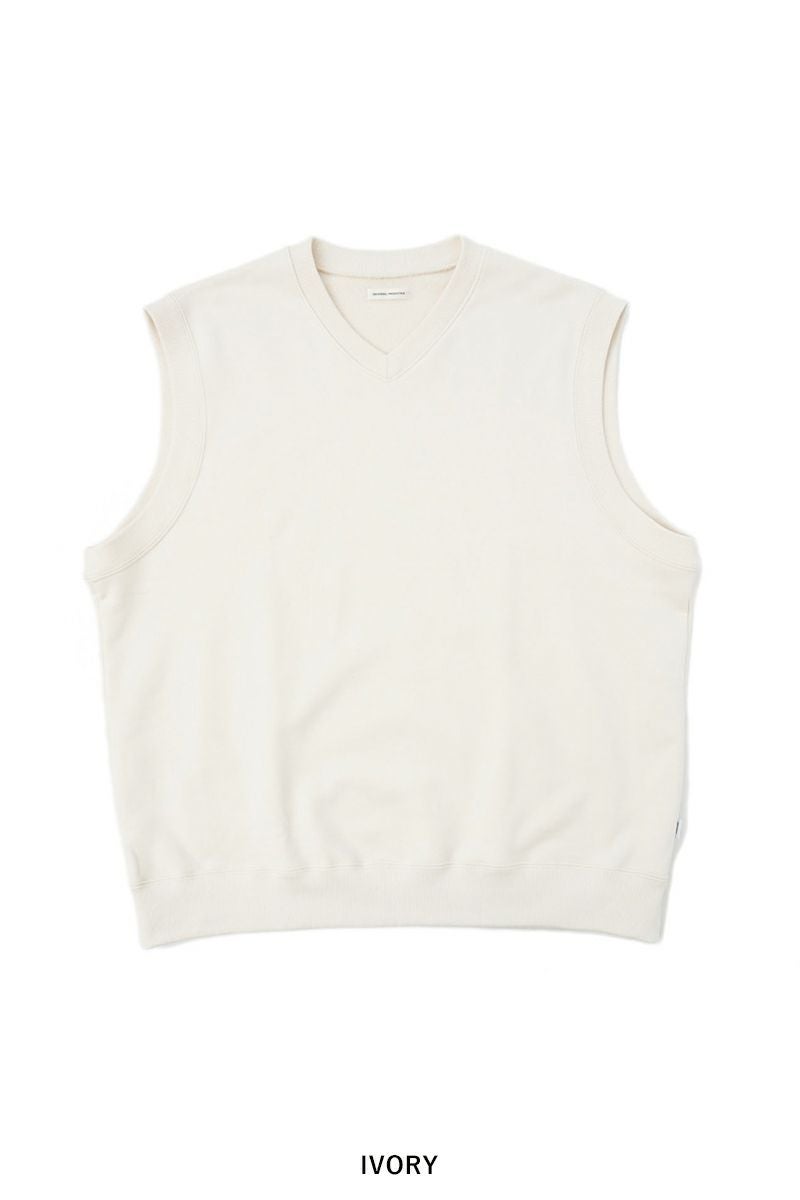 UNIVERSAL PRODUCTS.(ユニバーサルプロダクツ)JUMBERCA SWEAT VEST ジャンベルカスウェットベスト 241-60101 -11