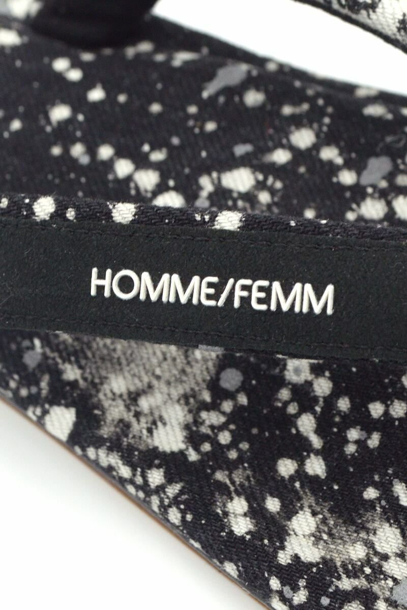 SYU.HOMME FEMM(シュウ オム フェム)Japanese sandal by 雪駄 H20SS-32 -4