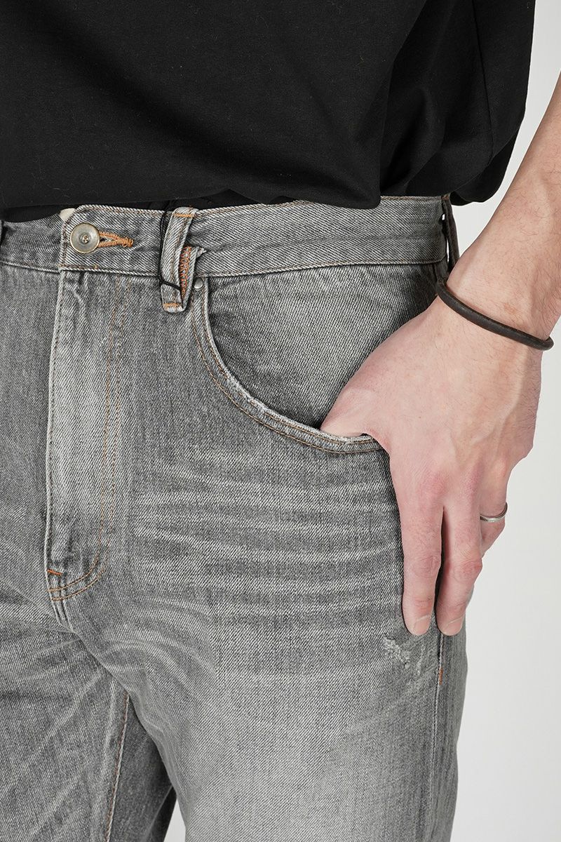 saby(サバイ)KAMATA DENIM TROUSERS TYPE01 -12.5OZ Vintage Wash- カマタデニムトラウザーズ タイプ1 ヴィンテージウォッシュ 24S-031808 -1