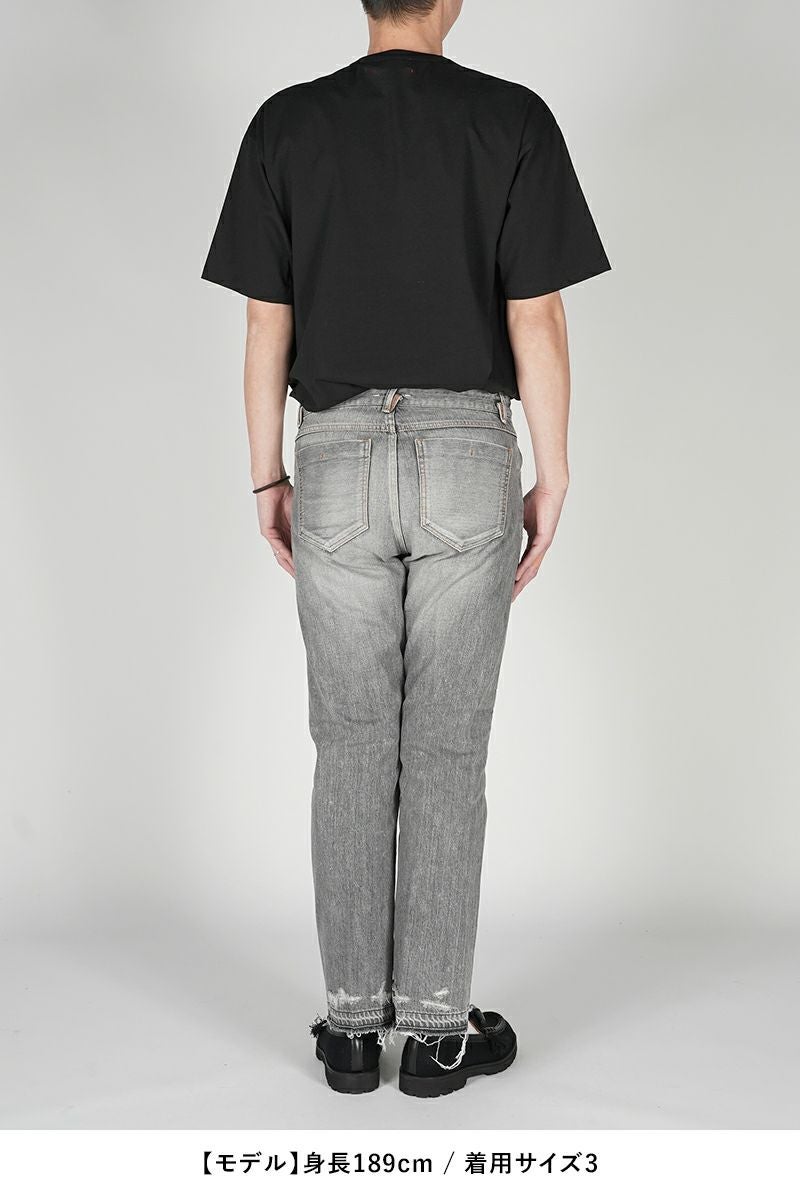 saby(サバイ)KAMATA DENIM TROUSERS TYPE01 -12.5OZ Vintage Wash- カマタデニムトラウザーズ タイプ1 ヴィンテージウォッシュ 24S-031808 -6