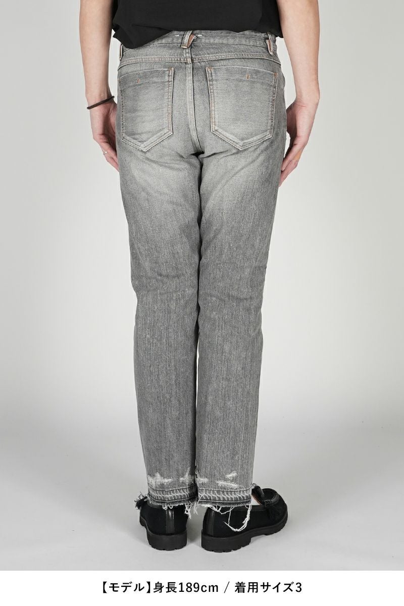 saby(サバイ)KAMATA DENIM TROUSERS TYPE01 -12.5OZ Vintage Wash- カマタデニムトラウザーズ タイプ1 ヴィンテージウォッシュ 24S-031808 -11