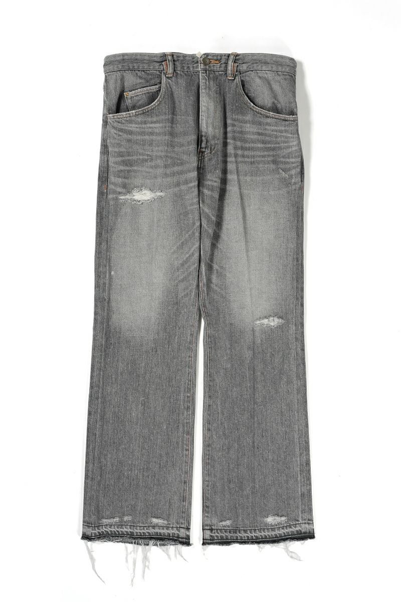 saby(サバイ)KAMATA DENIM TROUSERS TYPE01 -12.5OZ Vintage Wash- カマタデニムトラウザーズ タイプ1 ヴィンテージウォッシュ 24S-031808 -12