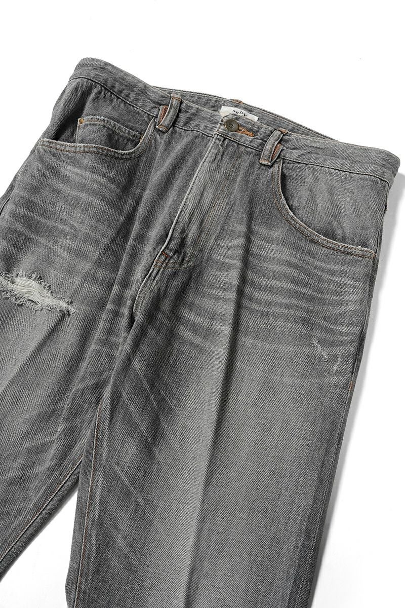 saby(サバイ)KAMATA DENIM TROUSERS TYPE01 -12.5OZ Vintage Wash- カマタデニムトラウザーズ タイプ1 ヴィンテージウォッシュ 24S-031808 -14