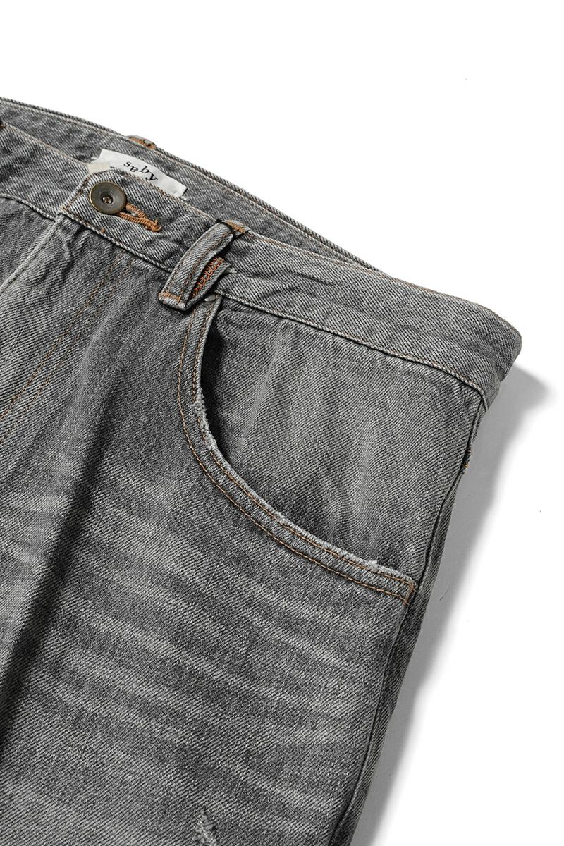 saby(サバイ)KAMATA DENIM TROUSERS TYPE01 -12.5OZ Vintage Wash- カマタデニムトラウザーズ タイプ1 ヴィンテージウォッシュ 24S-031808 -16