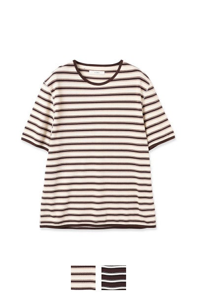 JieDa(ジエダ)KANOKO TEE 鹿の子Tシャツ Jie-24S-CT09-B