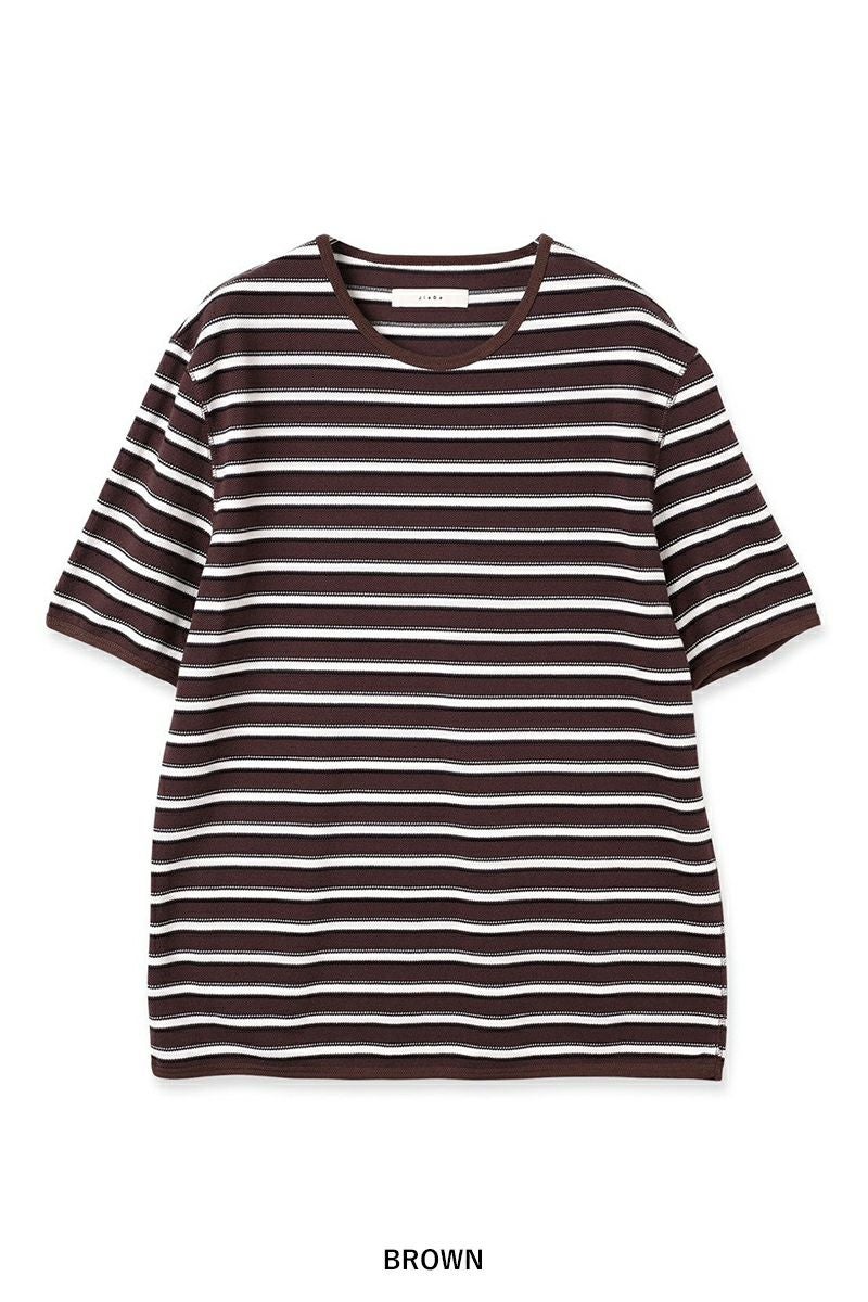 JieDa(ジエダ)KANOKO TEE 鹿の子Tシャツ Jie-24S-CT09-B -8