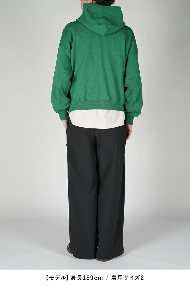 refomed(リフォメッド)KINCHAKU ZIPUP HOODIE 巾着ジップアップフーディー RECU-003 -7