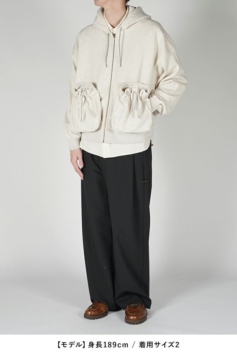 refomed(リフォメッド) | refomed(リフォメッド)KINCHAKU ZIPUP HOODIE