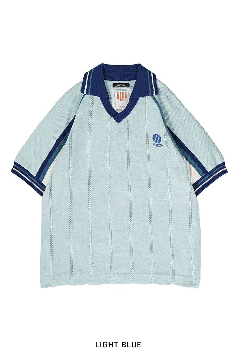 RICE NINE TEN(ライスナインテン)Knitting Soccer Jersey ニッティングサッカージャージー KN-SOC -8