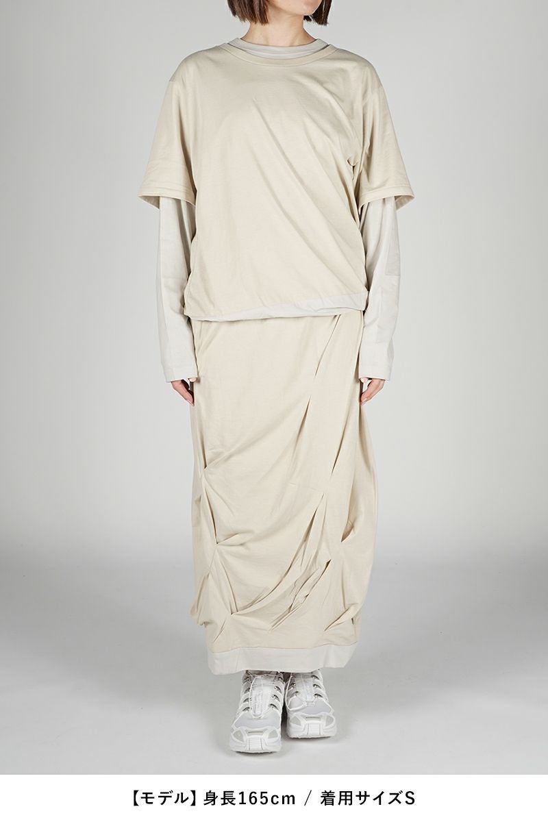 JANE SMITH(ジェーンスミス)LAYERED LONG SLEEVE T-SHIRT レイヤード長袖Tシャツ 24SCT-#233S -4