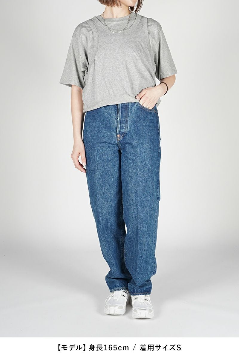 JANE SMITH(ジェーンスミス)LAYERED T-SHIRT レイヤード半袖Tシャツ 24SCT-#234S -6