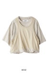 JANE SMITH(ジェーンスミス)LAYERED T-SHIRT レイヤード半袖Tシャツ 24SCT-#234S -19