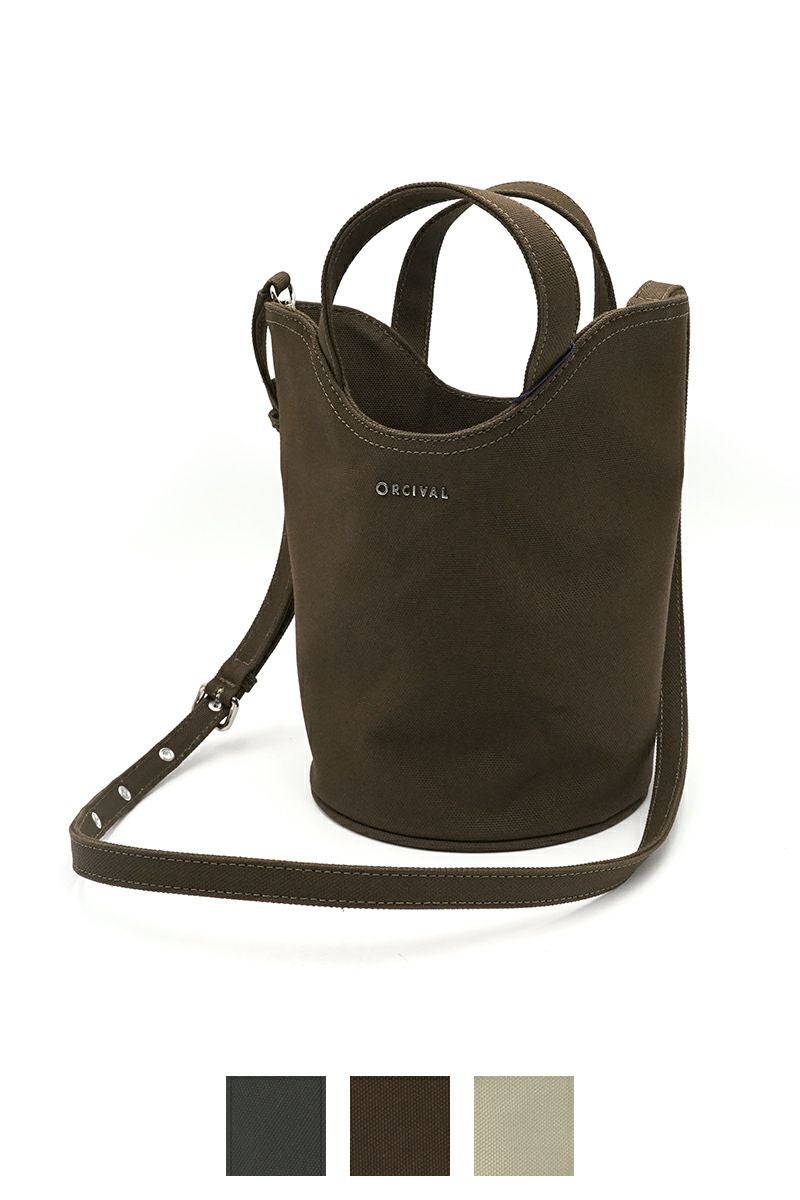 ORCIVAL(オーシバル)LIGHT CANVAS バケットバッグ　OR-H0242
