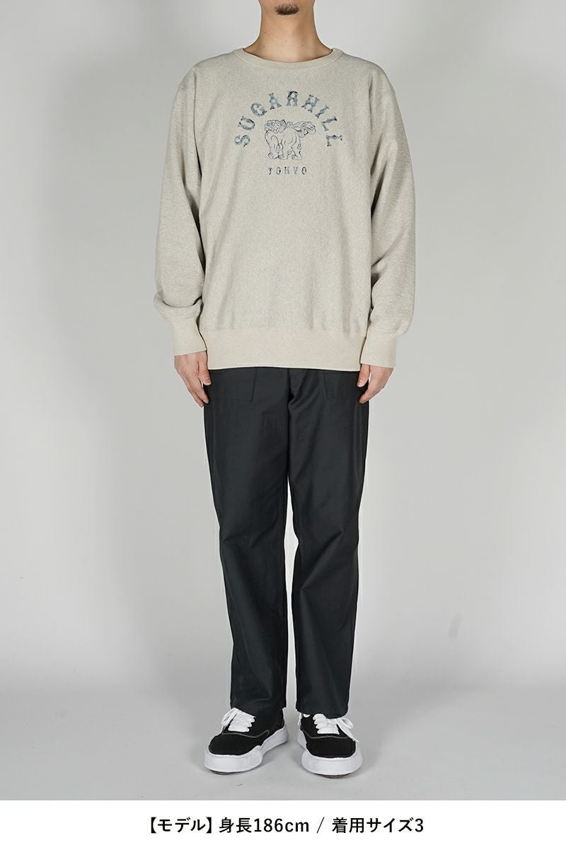 SUGARHILL(シュガーヒル)LOGO PRINTED SWEATSHIRT ロゴプリントスウェットシャツ 2441000902 -4