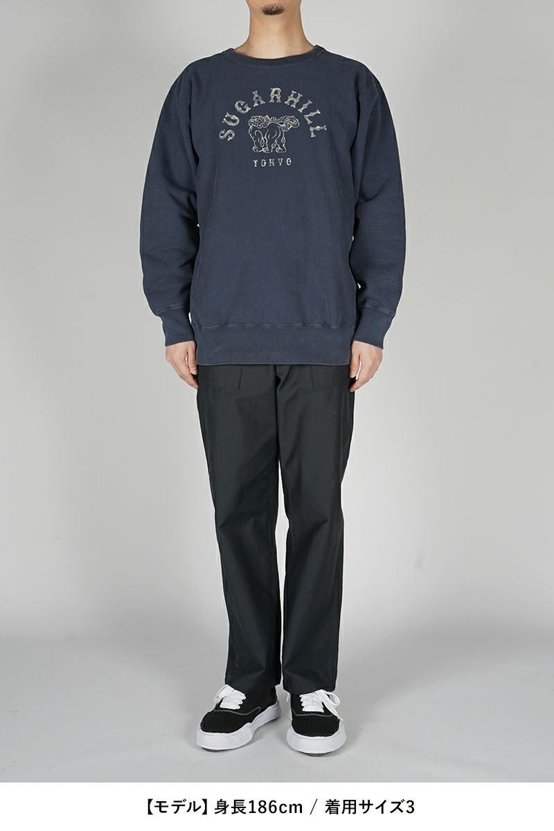 SUGARHILL(シュガーヒル)LOGO PRINTED SWEATSHIRT ロゴプリントスウェットシャツ 2441000902 -6