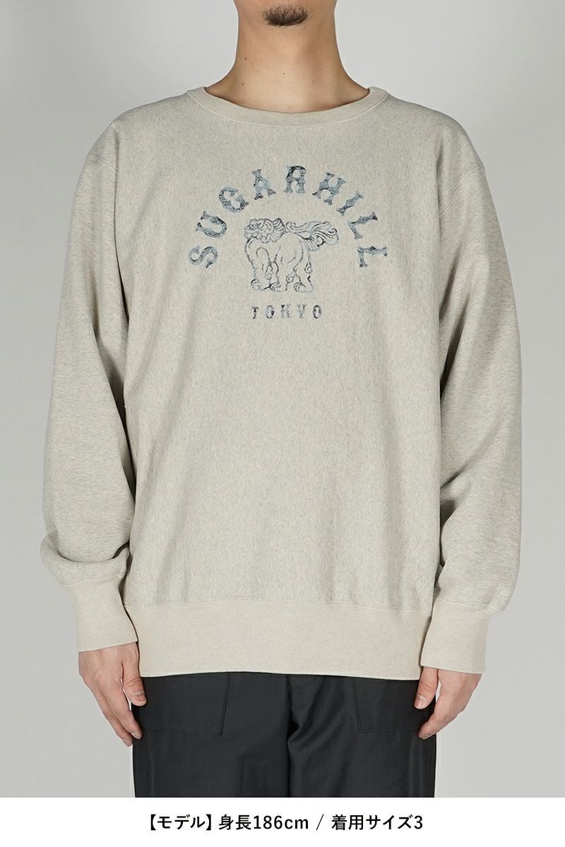 SUGARHILL(シュガーヒル)LOGO PRINTED SWEATSHIRT ロゴプリントスウェットシャツ 2441000902 -8